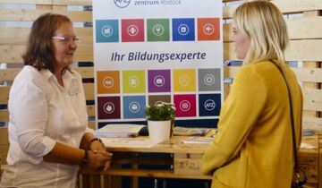 Messestand AFZ Rostock bei der Jobfactory