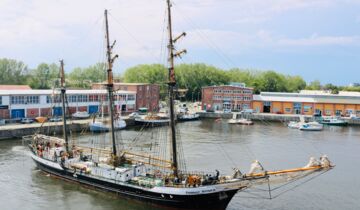 Fridtjof Nansen im Rostocker Fischereihafen